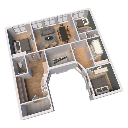 Large Apartment With Canal View In Central Cph City Copenhague Exterior foto
